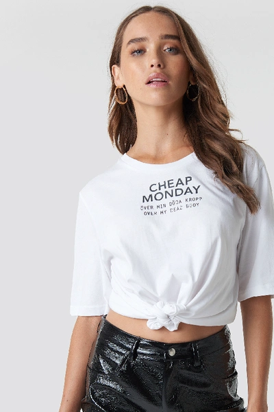 Shop Cheap Monday Perfect Tee - White