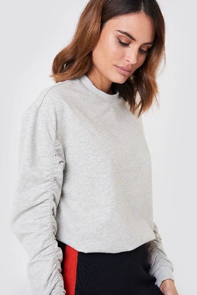 Shop Msch Copenhagen Fifi Tia Sweatshirt - Grey