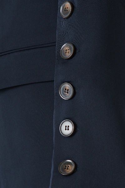 Shop Trendyol Button Detailed Blazer - Blue