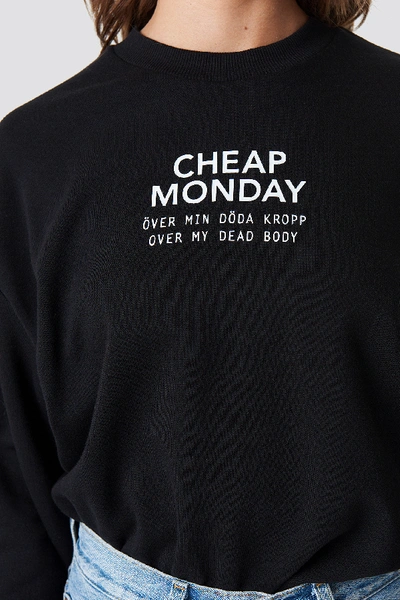 Shop Cheap Monday Get Sweater - Black