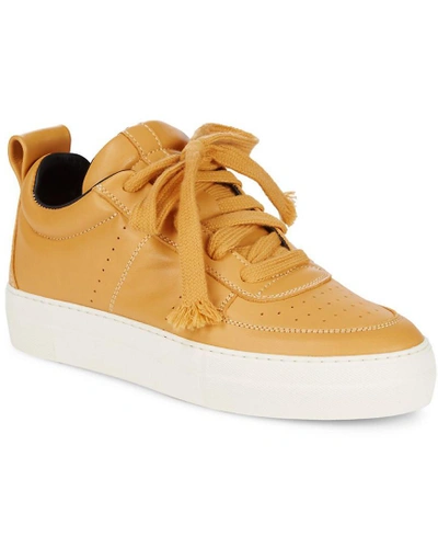 Shop Helmut Lang Low Top Leather Sneaker In Nocolor