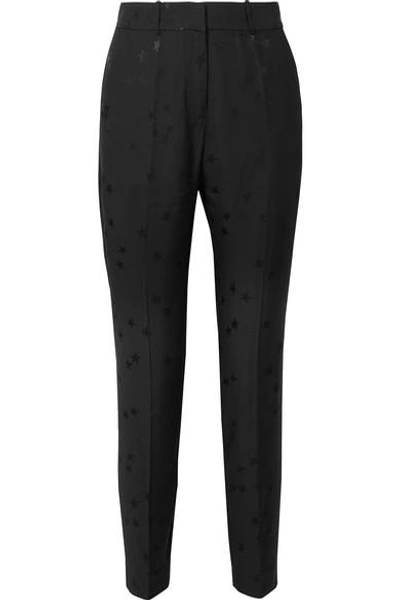 Shop Equipment Tabitha Simmons Warsaw Jacquard Tapered Pants In Black