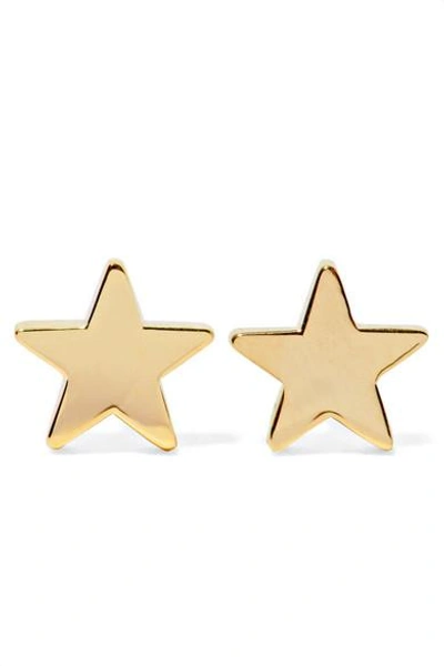 Jennifer Meyer Star 18-karat Gold Earrings In Gold