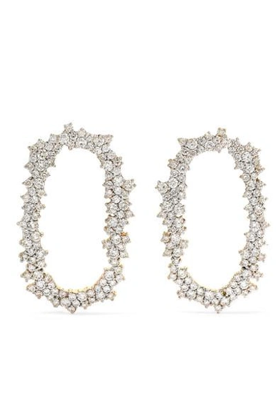 Shop Ana Khouri Iolanda 18-karat Gold Diamond Earrings