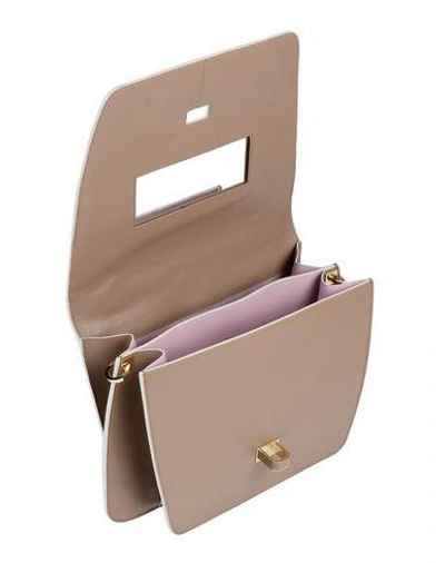 Shop Giancarlo Petriglia Handbags In Light Brown