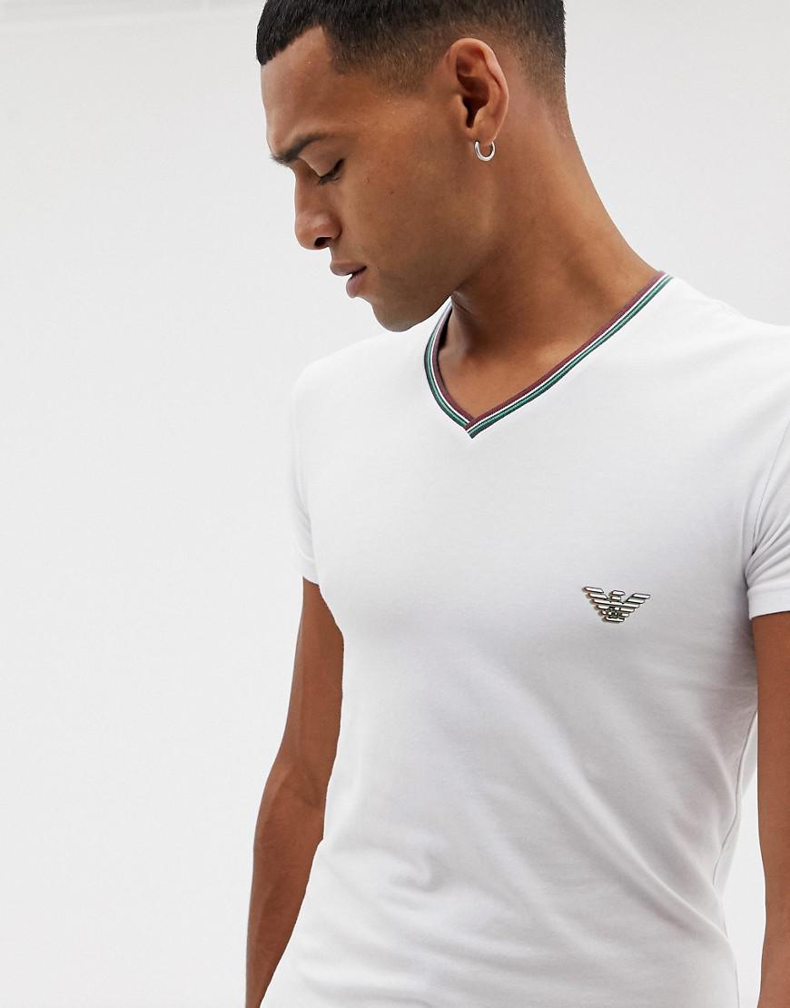 emporio armani v neck t shirt