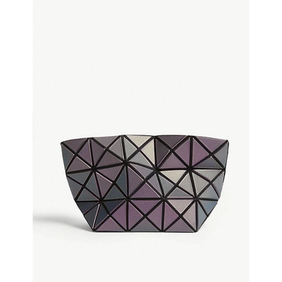 Shop Bao Bao Issey Miyake Prism Metallic Pouch In Purple