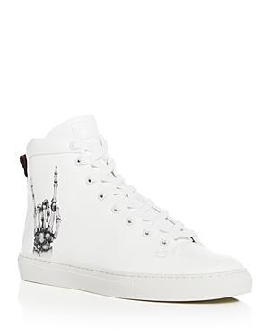 bally men's high top sneakers