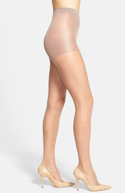 Shop Calvin Klein 'ultra Bare - Infinite Sheer' Control Top Pantyhose In Tan Glow