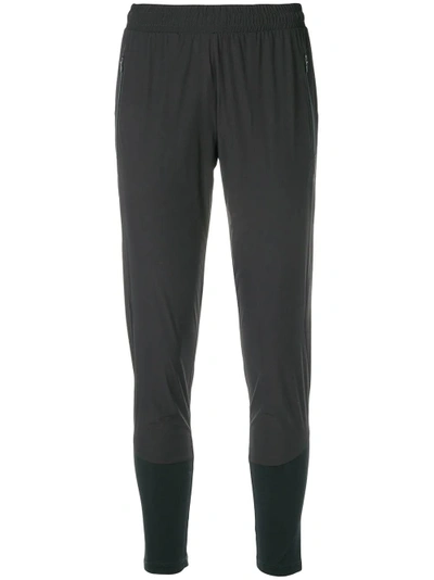 Shop Pinko Tapered Track Pants In Black