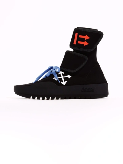 Shop Off-white High Sneaker Cst- 001 Black