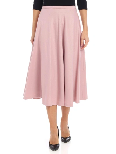 Shop Max Mara - Cabras Skirt In Pink