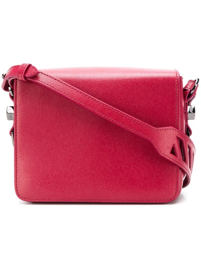 Shop Off-white "binder Clip" Cross-body Bag - Red