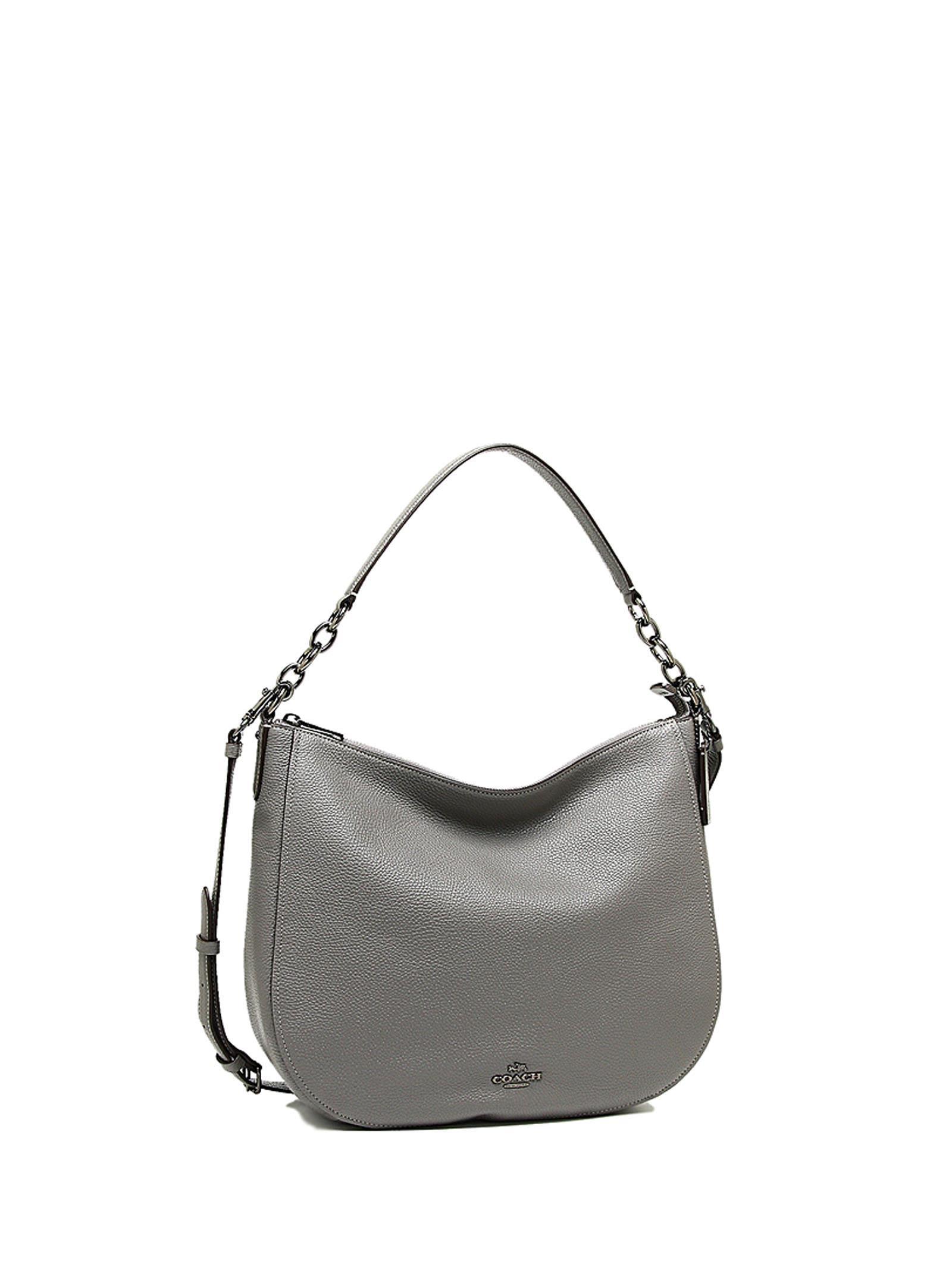 coach grey hobo bag