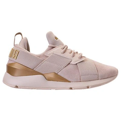 Puma Women's Muse Lunar Glow Casual Shoes, Pink | ModeSens