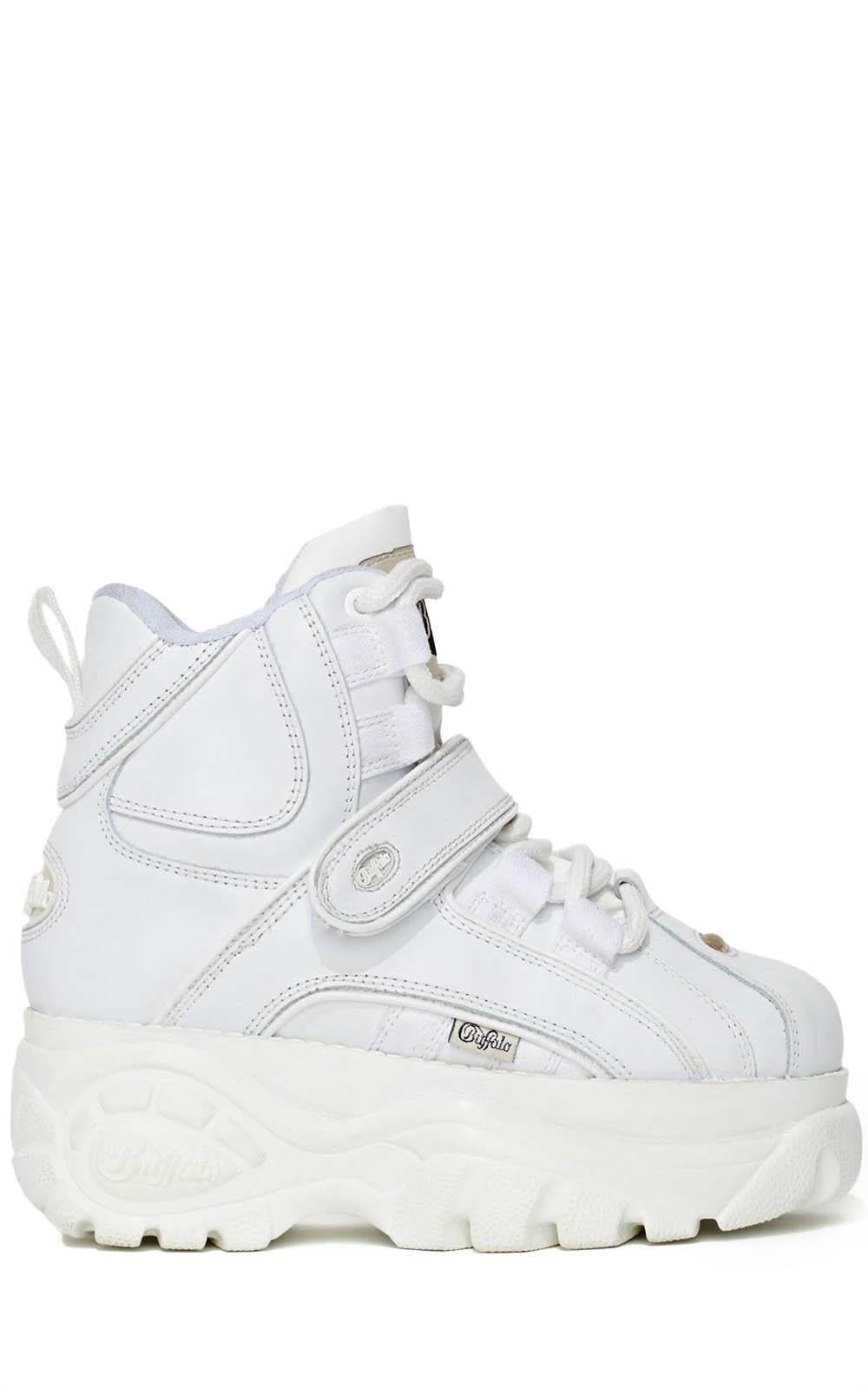 buffalo classic high leather sneaker