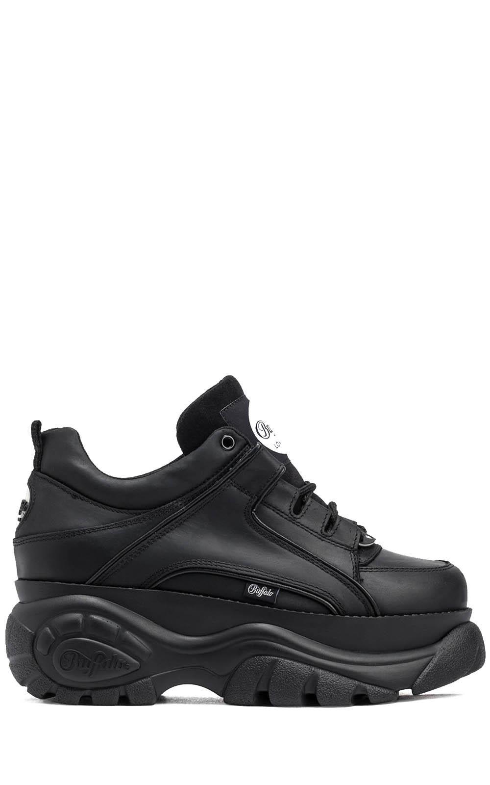 buffalo classic low leather black