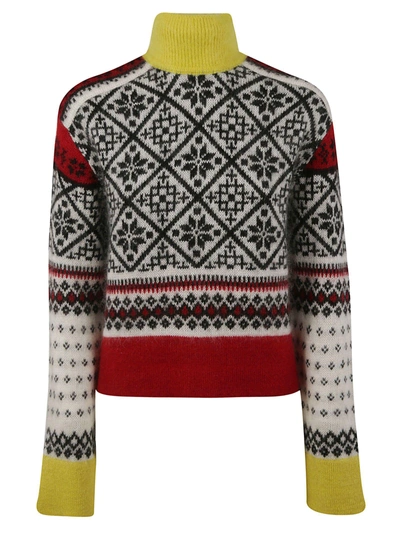 Shop N°21 Turtleneck Sweater In Multicolor