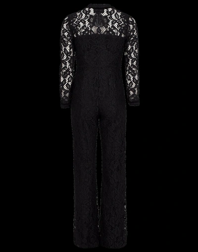Shop Alexis Emaya Lace Jumpsuit In Black