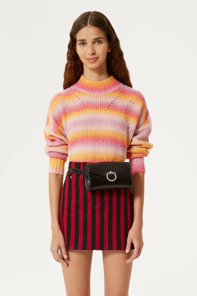 Shop Rebecca Minkoff Pink Multi-color Sweater | Pink Brinkley Sweater |