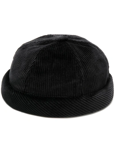 Shop Beton Cire Corduroy Beret In Black