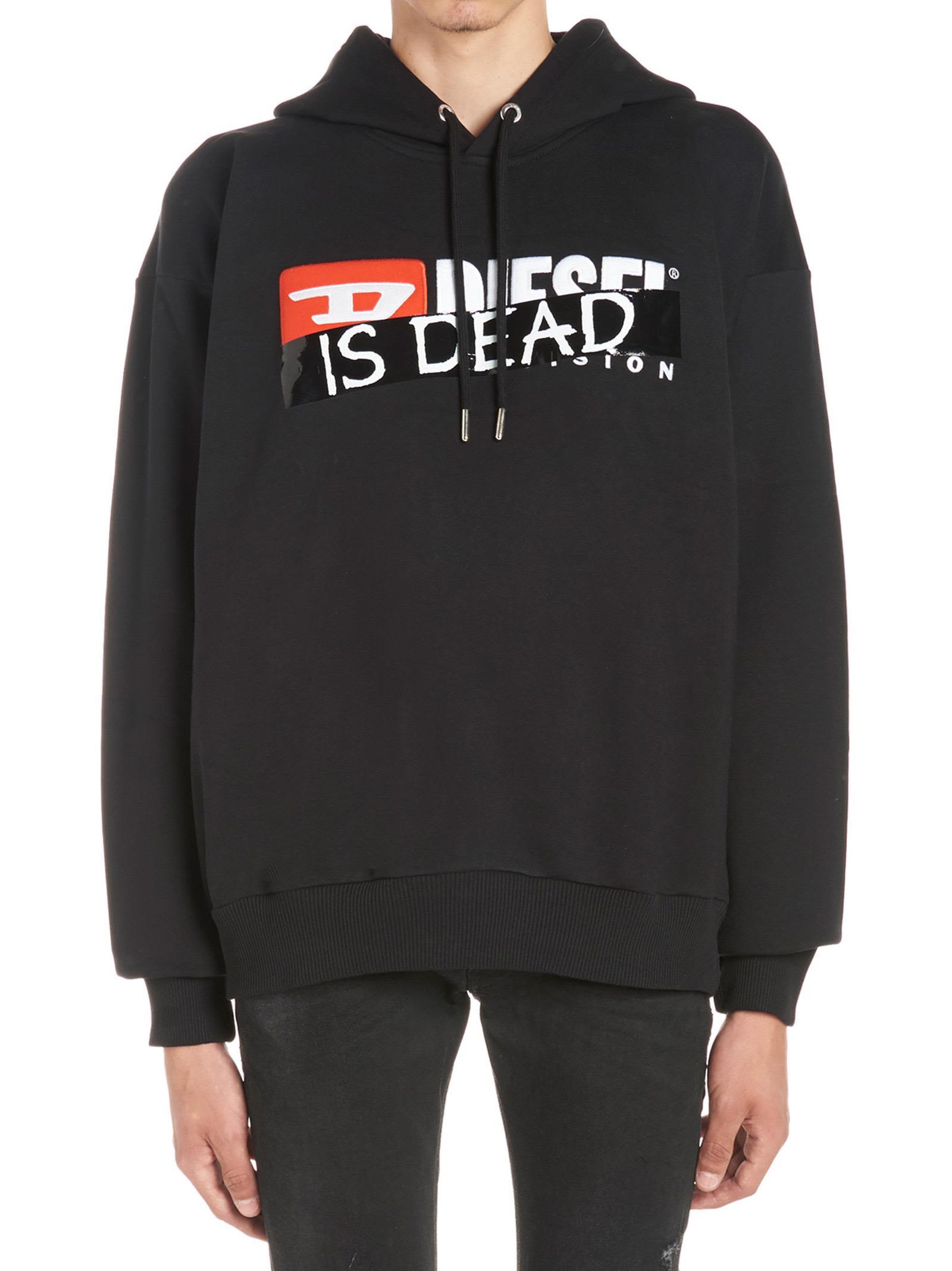diesel is dead sweatshirt