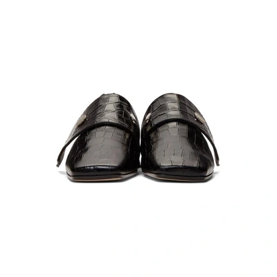 Shop Victoria Beckham Black Daxton Loafers