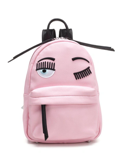 Shop Chiara Ferragni Flirting Backpack In Pink