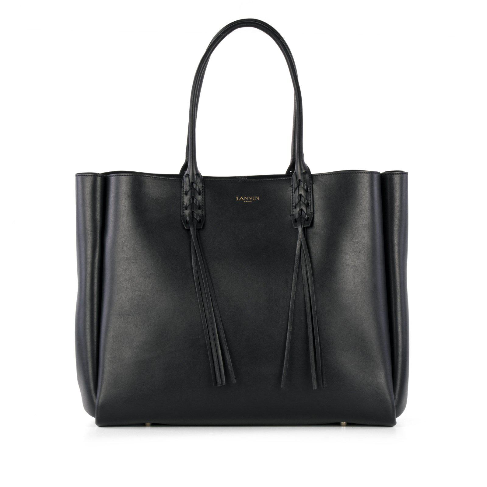 lanvin tassel tote