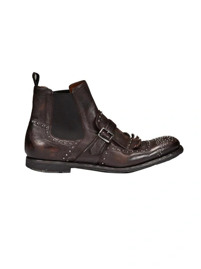 Shop Church's Shanghai 6 Boots In Brown