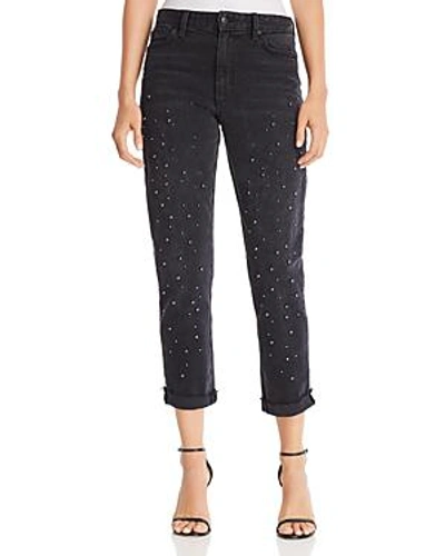Shop Joe's Jeans The Smith Embellished Tapered Jeans In Lillith