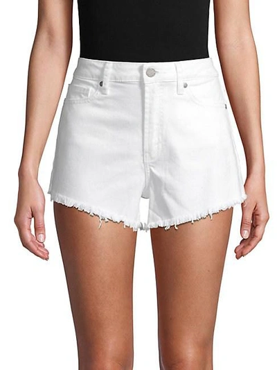 Shop Paige Daryn Denim Shorts In White