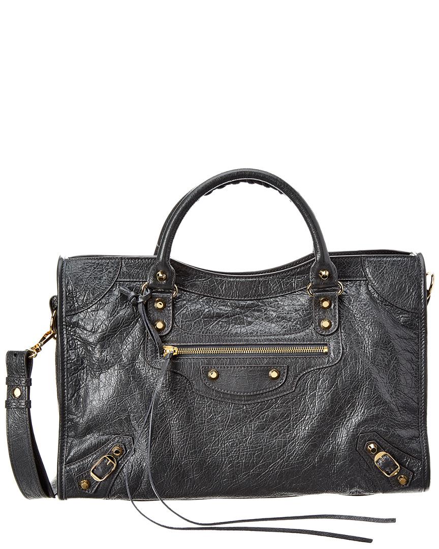 balenciaga classic gold city