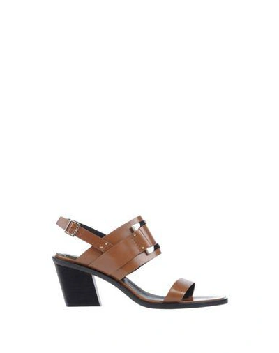 Roger Vivier Sandals In Brown