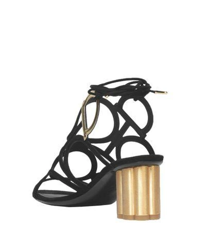 Shop Ferragamo Sandals In Black