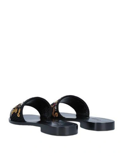 Shop Dior Sandals In Black