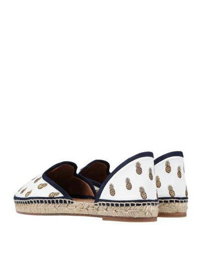 Shop Aquazzura Espadrilles In White