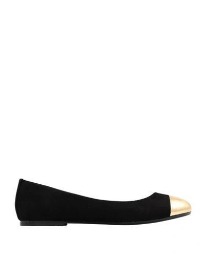 Shop Anna Baiguera Ballet Flats In Black