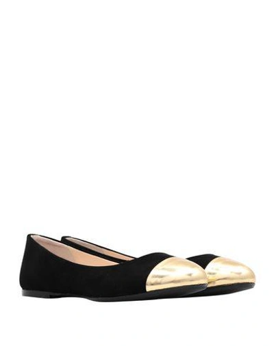 Shop Anna Baiguera Ballet Flats In Black