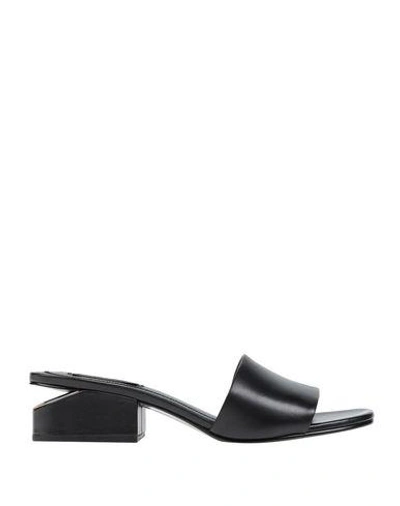 Shop Alexander Wang Sandals In Black