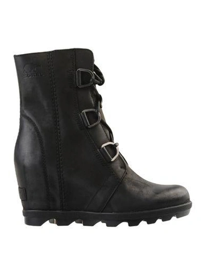 Shop Sorel Ankle Boots In Black