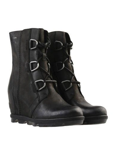 Shop Sorel Ankle Boots In Black