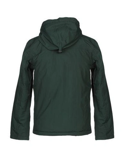 Shop Napapijri Jackets In Dark Green