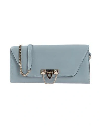 Shop Valentino Cross-body Bags In Grey