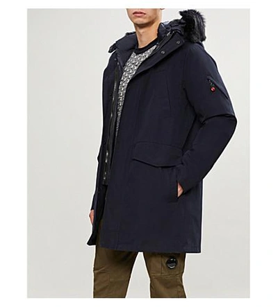 49 Winters 的 克利夫顿 外壳-下 夹克 In Navy/navy