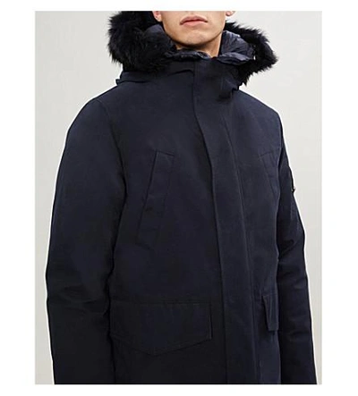 49 Winters 的 克利夫顿 外壳-下 夹克 In Navy/navy