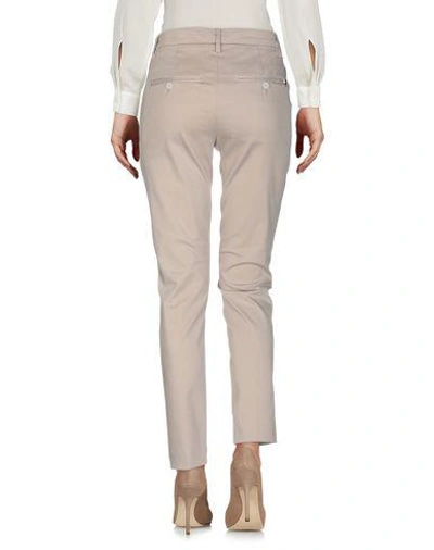 Shop Dondup Woman Pants Light Brown Size 26 Cotton, Elastane In Beige
