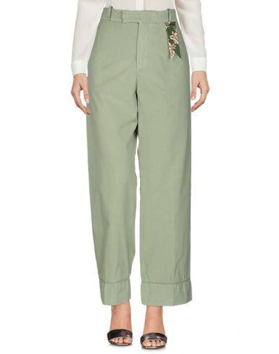 Shop The Gigi Casual Pants In Light Green