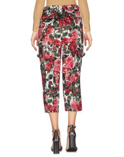 Shop Dolce & Gabbana Woman Pants Red Size 0 Cotton, Silk, Viscose