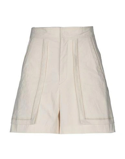 Shop Isabel Marant Shorts In Ivory